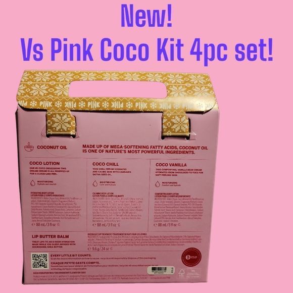 🆕️🆚️Pink Coco Kit 4pc Set! - Picture 3 of 4